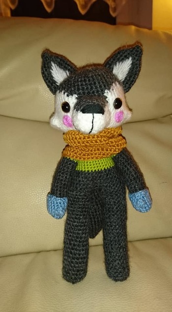 Aus dem Buch "Pica Pau und ihre Häkelfreunde" von Yan Schenkel