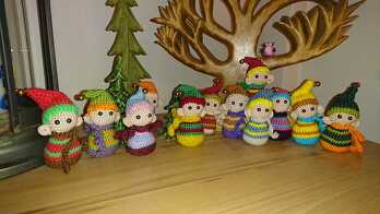 Innerhalb von einer Stunde fertig und man kann Wolltresten eine Bestimmung geben.