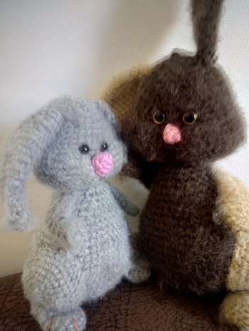 Meine Familie Schlappohr, wo ist denn der kleine hin.