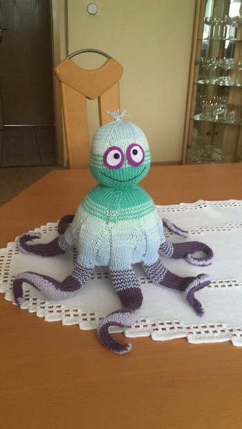 Die Anleitung zum Stricken ???? war super.
Es hat Spaß gemacht,