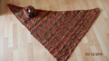 Ich habe das Tausendschön ohne Blümchen gehäkelt, gefällt mir auch gut.