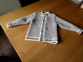 Ja ganz gut. Das zusammen nähen wegen den Ärmeln war etwas umständlich. Würde bestimmt auch gut mit Raglanärmel funktionieren. Aber gibt für das jäckchen keine Anleitung. Jetzt suche ich die passende Mütze