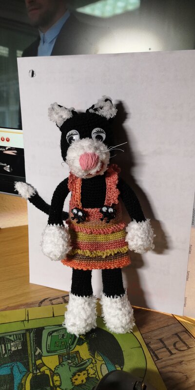 Häkelanleitung Kai Kater