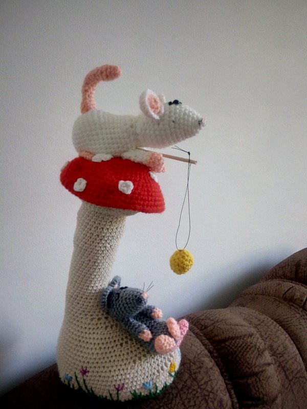 Häkelanleitung - Das Mäusespiel