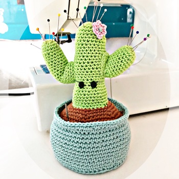 Ein Kaktus Nadelkissen für meine Tochter