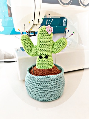 Ein Kaktus Nadelkissen für meine Tochter