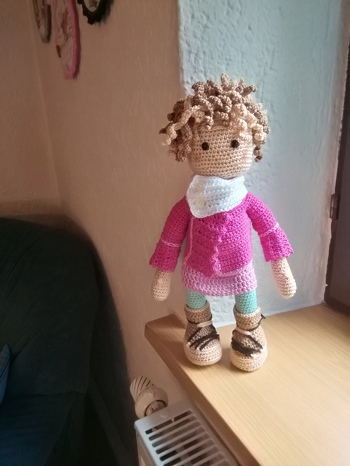 Meine 14 Puppe.
Kann es einfach nicht lassen.....