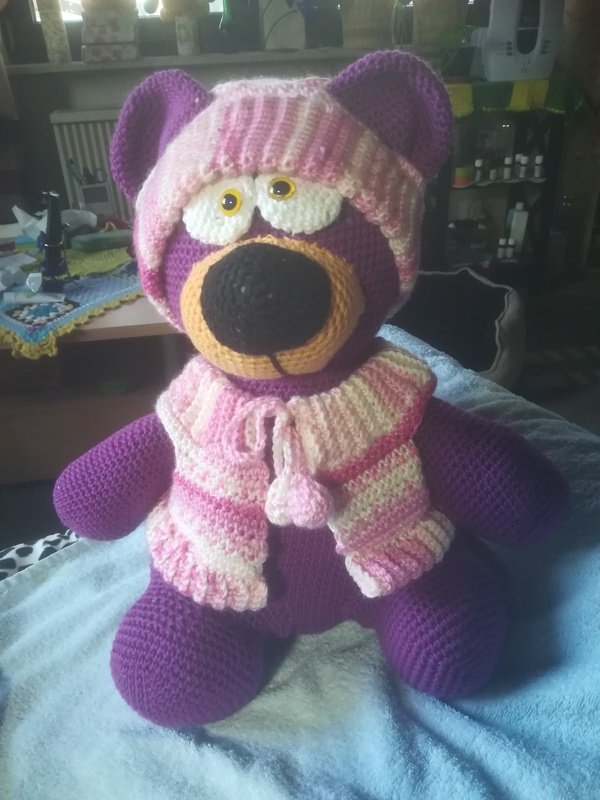 Wollybear - Crochet Pattern from Diana´s kleiner Häkelshop