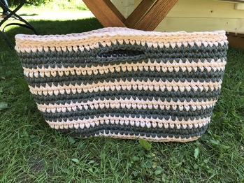 Tasche aus textilgarn ❤️