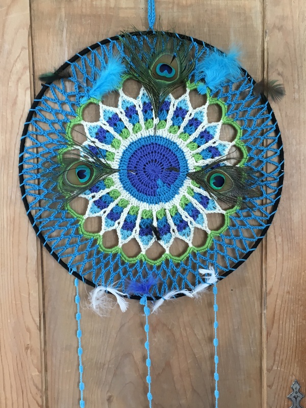 Alp-Traumfänger Pfau