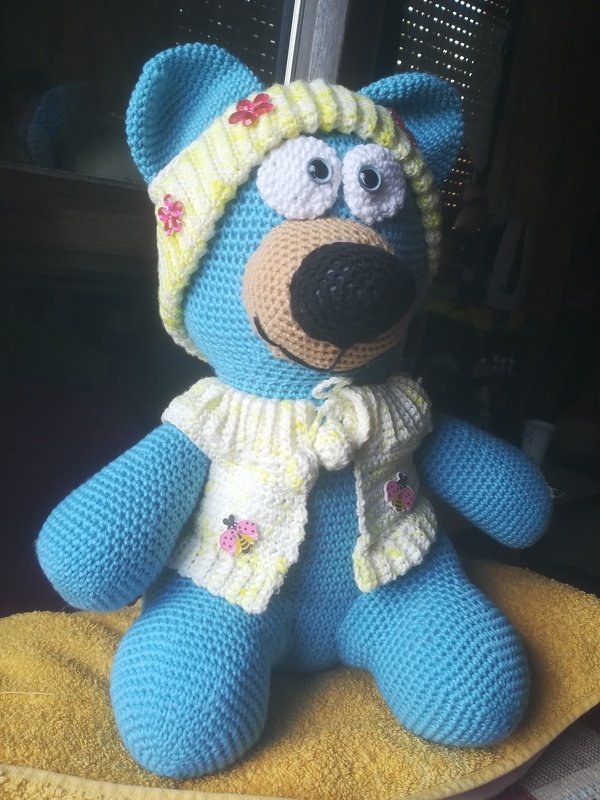 Wollybear - Crochet Pattern from Diana´s kleiner Häkelshop