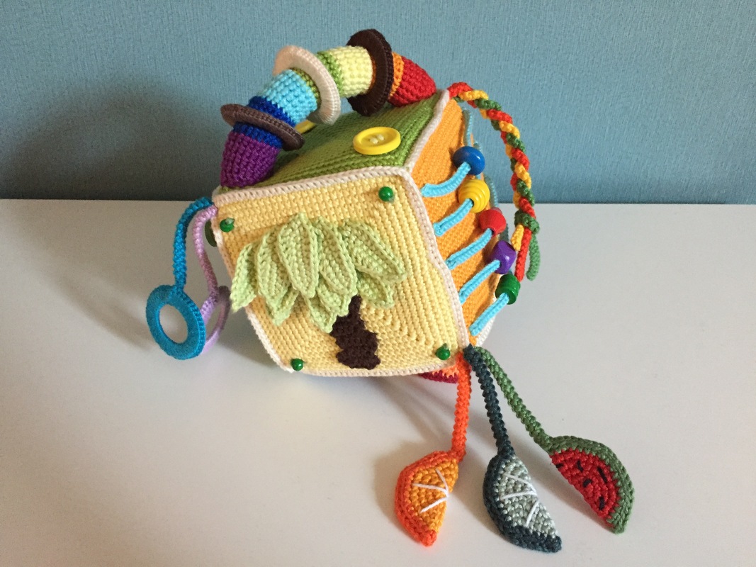 Häkelanleitung Spielwürfel