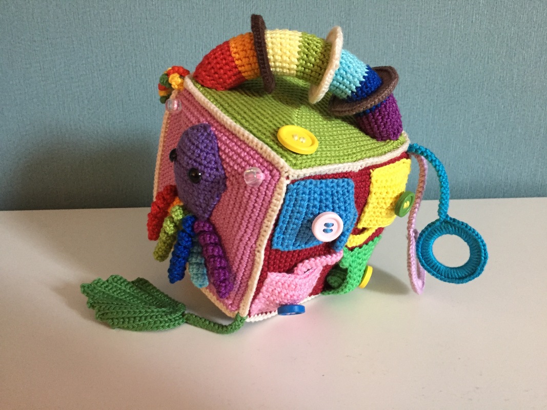 Häkelanleitung Spielwürfel