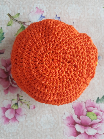 So sieht die Tasche vom vorherigen Foto aus, wenn sie eingedreht ist.