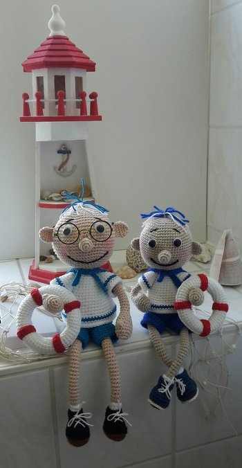 Smutje Hein ... Anleitung von Brigitte Ketges maramarie.
Danke für die tolle Anleitung . LG Helmi