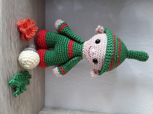 Herbstwichtel LUI mit Blatt und Eichel