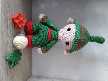 Den Wichtel zu häkeln hat Spaß gemacht und die Blätter sind einfach toll