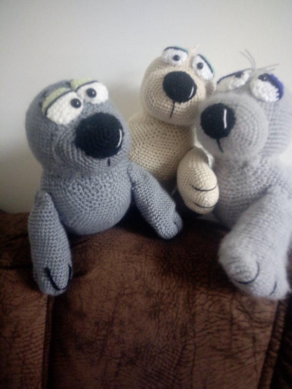 Robbie the seal - Crochet Pattern from Diana´s kleiner Häkelshop