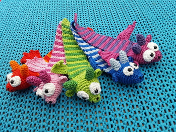 Ich hab mich verliebt in die Drachenlesezeichen :-) von Kuema