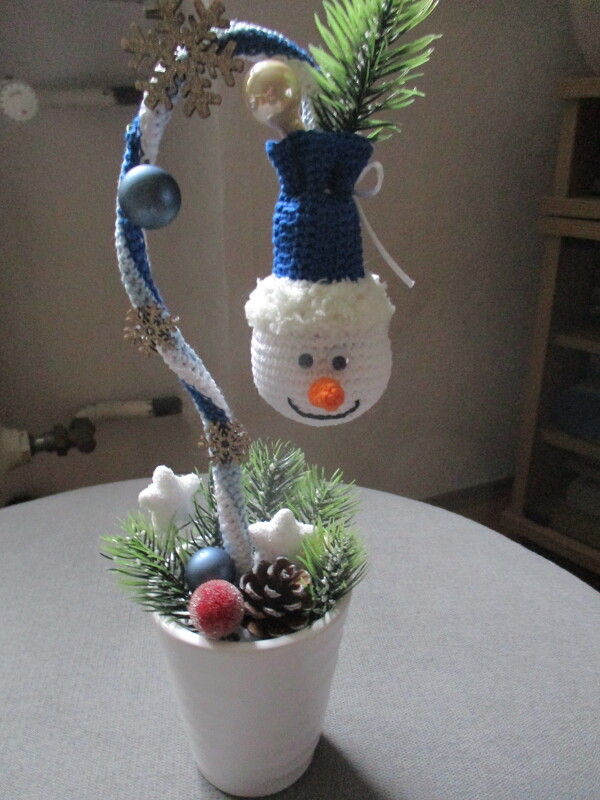 Häkelanleitung Ein kleiner Gruß vom Schnee