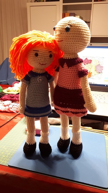 hier noch mit Glatze :-)