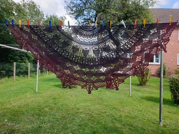 Hexentanz, die Anleitung habe ich hier bei Crazypatterns gefunden