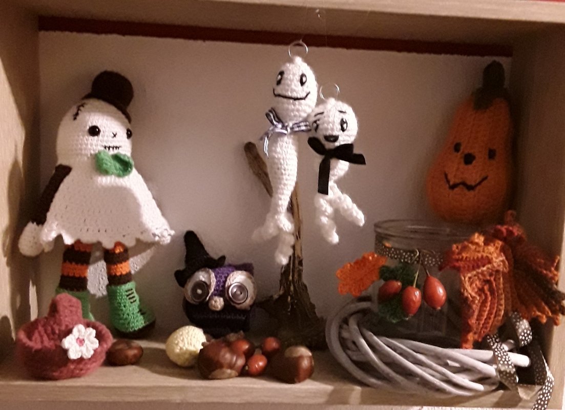 Gruselchens , schnell und einfach gehäkelt =)