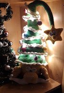crochet pattern Christmas tree