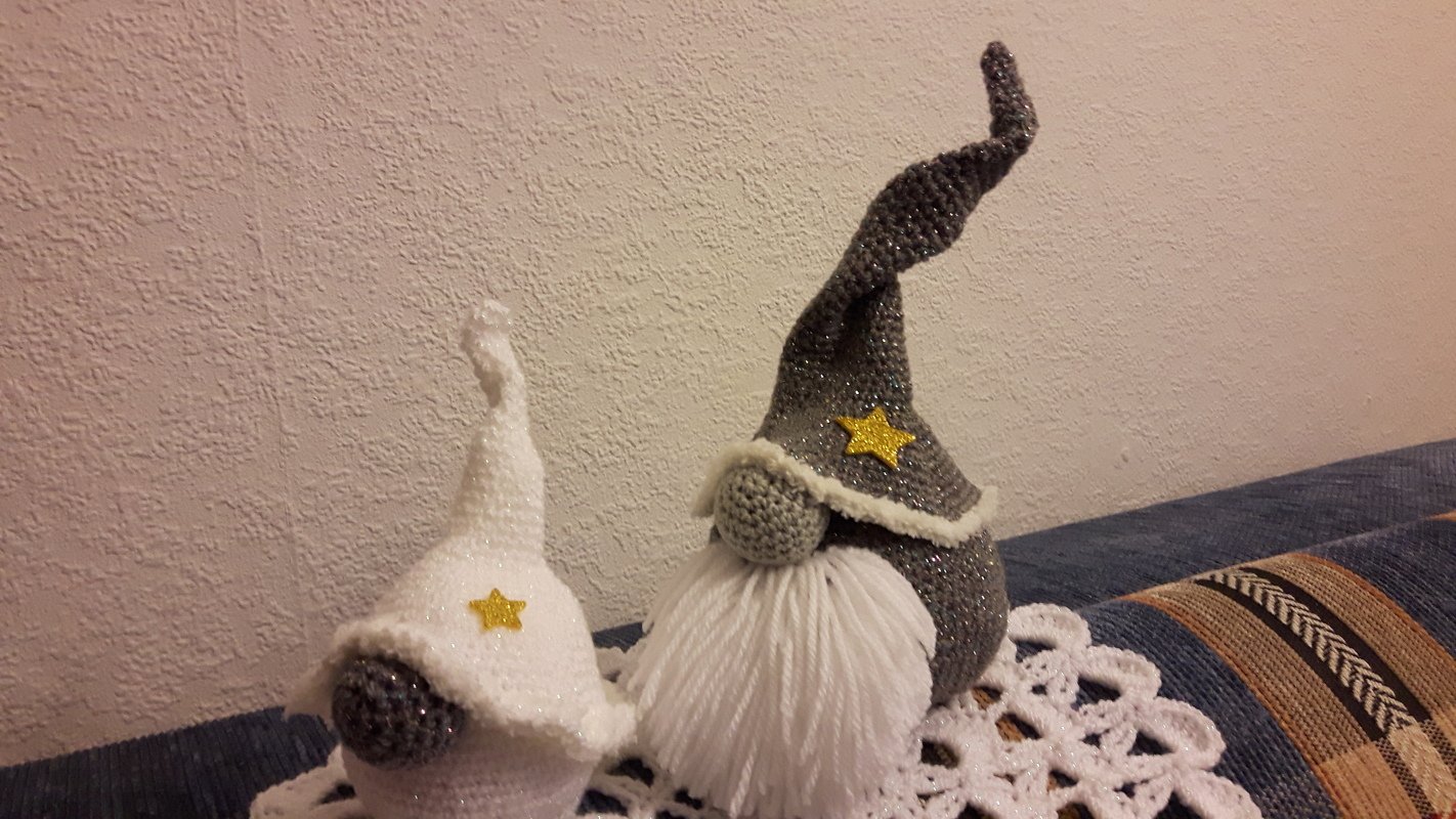 schneller einfacher Wichtel in 2 Größen Weihnachtsdeko