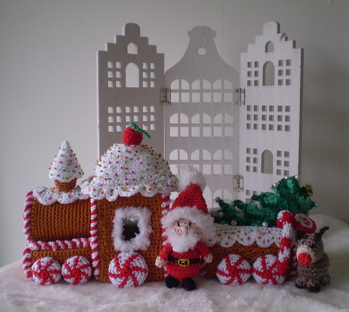 Kerstexpress (patroon Claudia Rymkuss)