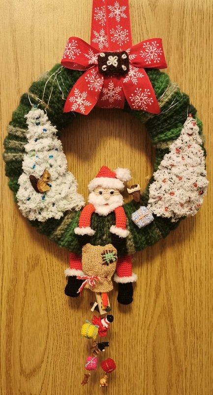 Häkelanleitung Türkranz Nikolaus