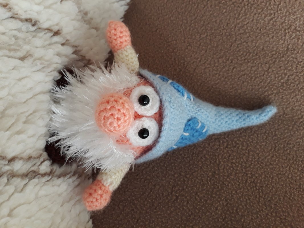 Wichtel Fusselbart - Häkelanleitung von Diana´s kleiner Häkelshop