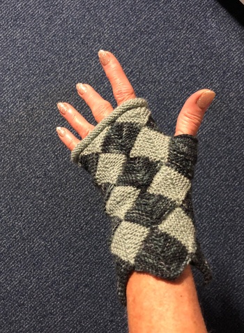 Handstulpen mal anders .....im Patchwork Stil !