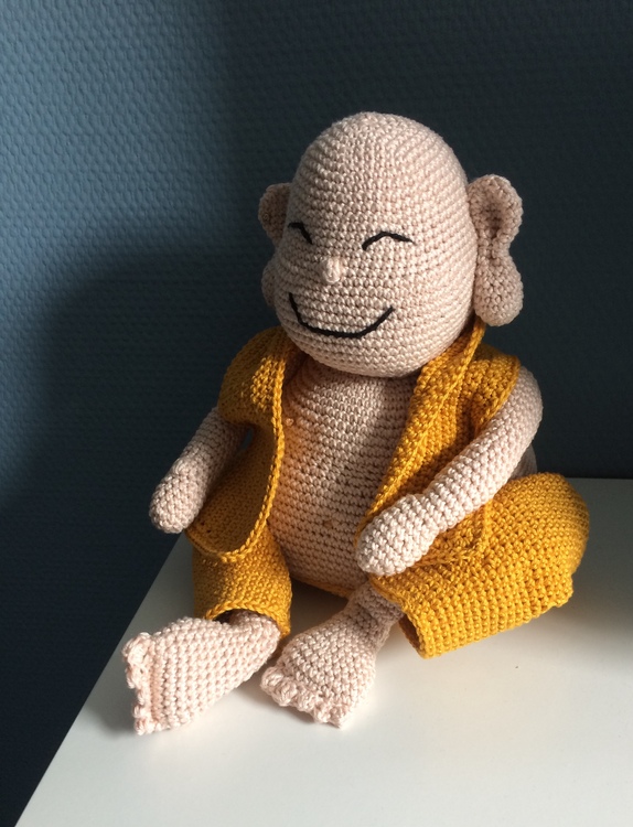 Amigurumi Laughing Buddha PDF Crochet Pattern