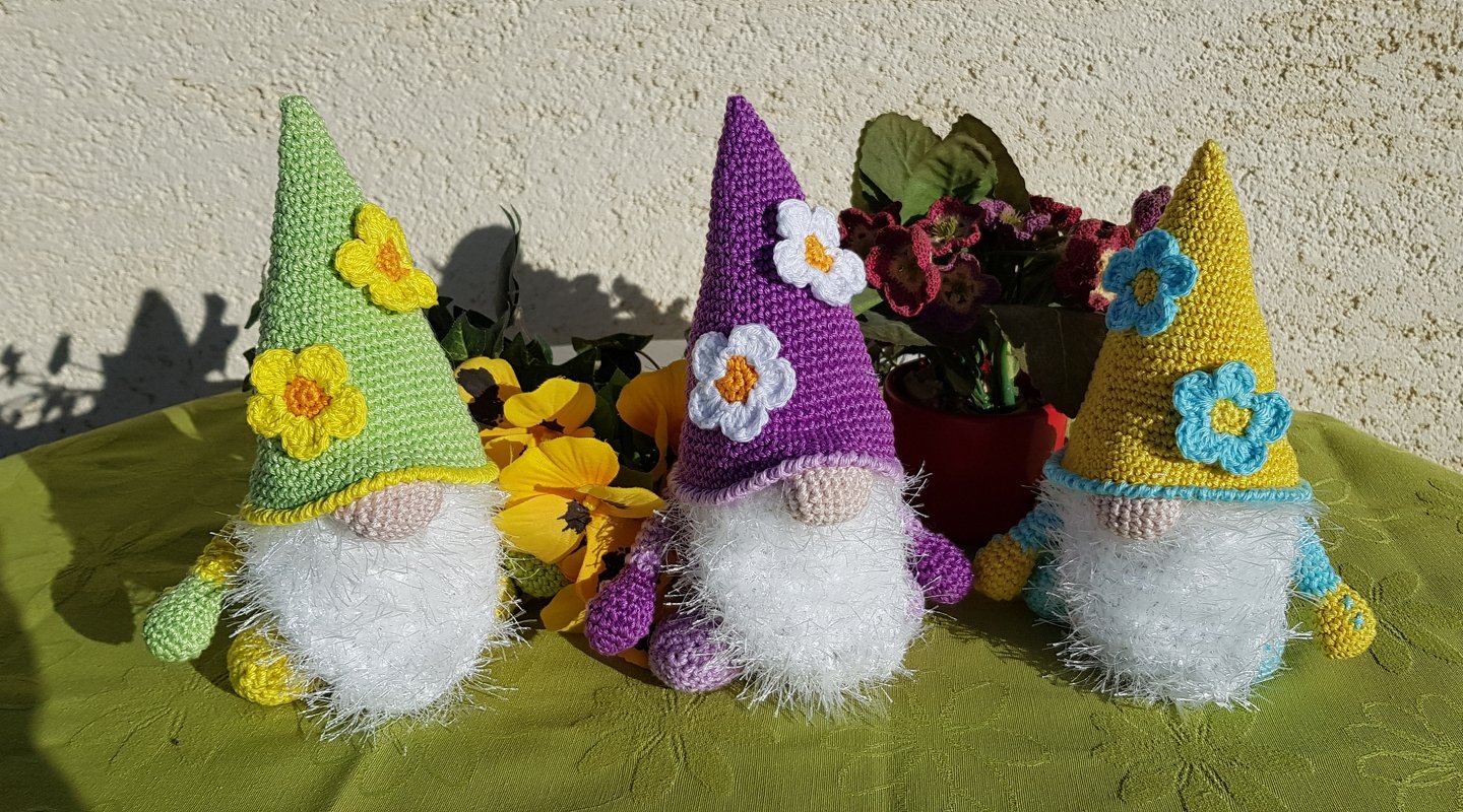 Mini Spring Imp - Crochet Pattern from Diana´s kleiner Häkelshop