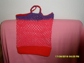 Einkaufsnetz, total praktisch und immer dabei.