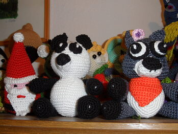 Nikolaus ,Panda,Waschbär und vieles mehr.