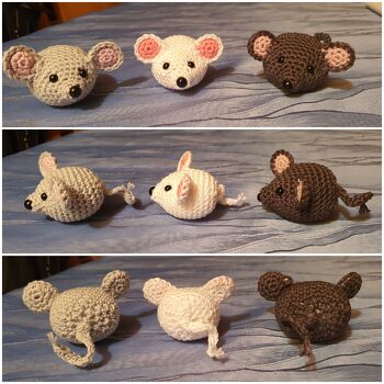 https://www.crazypatterns.net/de/items/39166/haekelanleitung-amigurumi-kleine-maus-optional-auch-als-schluesselanhaenger-oder-katzenspielzeug
Mega tolle Anleitung, hüpft schnell von der Nadel und ist auch für Anfänger bestens geeignet