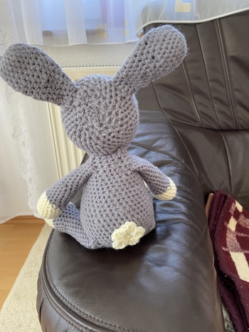 Und das Häschen nochmal von hinten 🙈