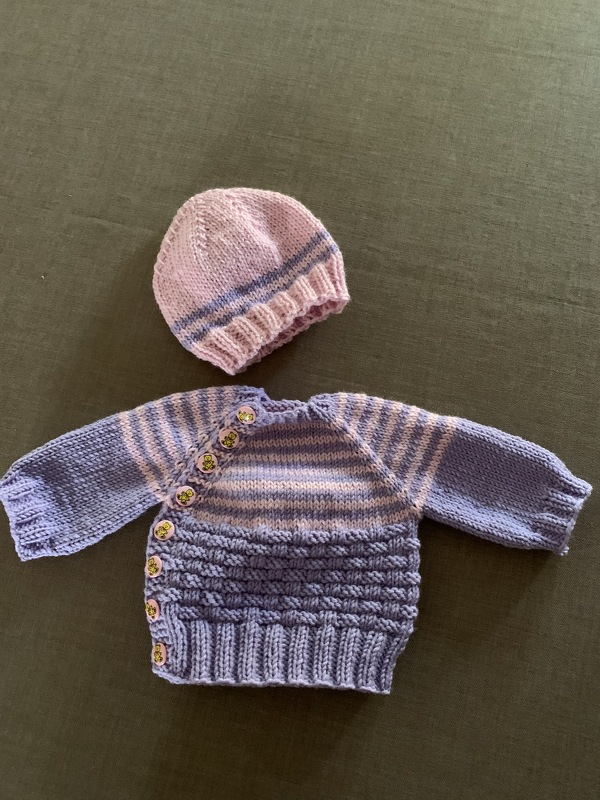 Schlüttli RVO und Mütze für Puppen 40-50 cm