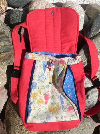 FleXXbagpack von Puksie genäht.