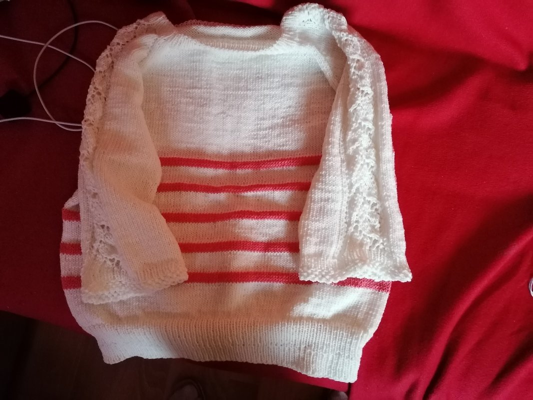 Strickanleitung Raglanpullover "Bella"