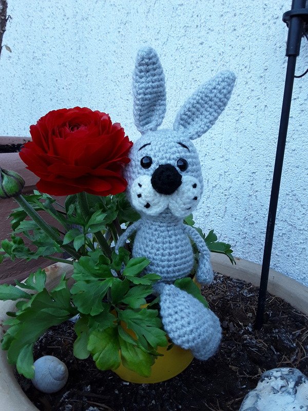 Hase Fritz - Häkelanleitung