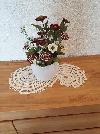 Toller Läufer und ist sehr einfach zu häkeln