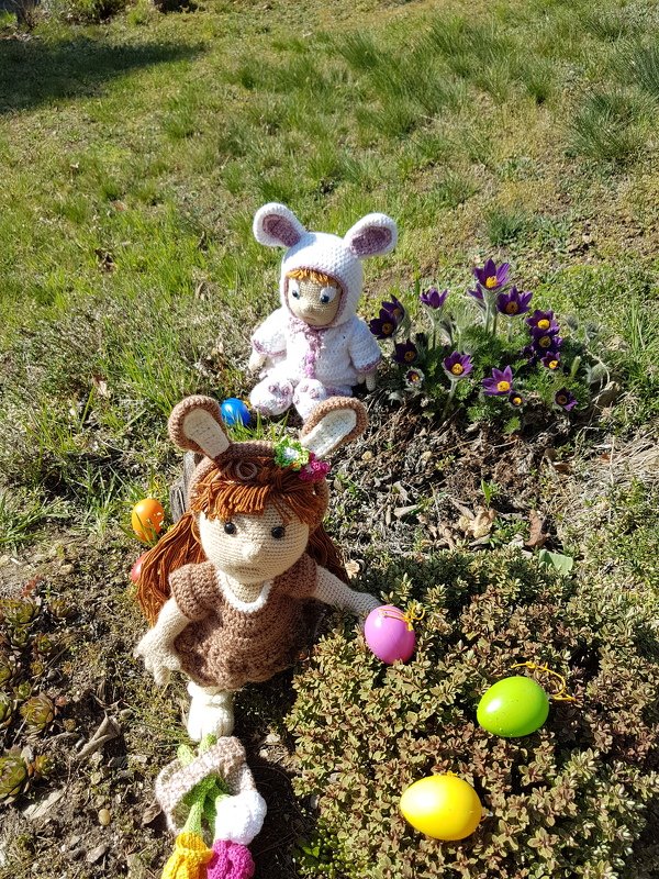 Häkelanleitung, Bonnie das Hasenmädchen