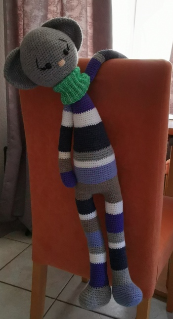 Diese Maus zu häkeln hat mir sehr viel Spaß gemacht und es werden bestimmt noch welche folgen ☺️