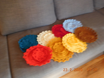 Tischset für Dessertteller
Verschiedene Farben
Muster: Spanisches Muster