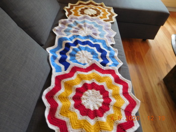 Sternentischläufer von Claudetta Crochet