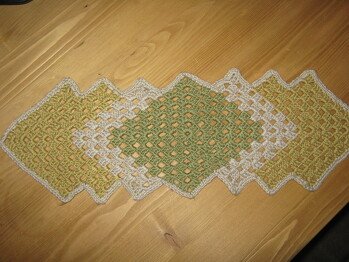 kleines Deckchen aus Baumwolle