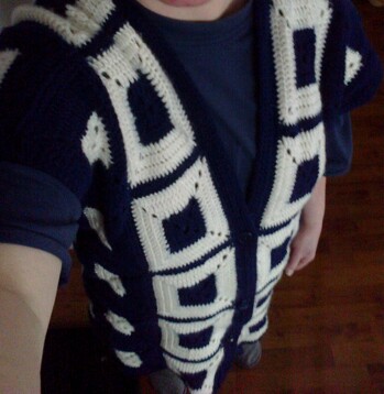 noch eine Jacke aus Grannys. Meine Bilder und meine Arbeit.